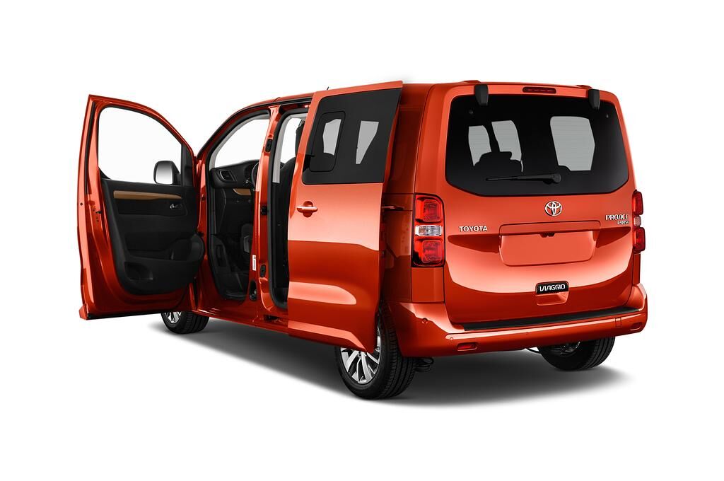 Toyota Proace Verso (Baujahr 2018) Family 5 Türen Tür geöffnet