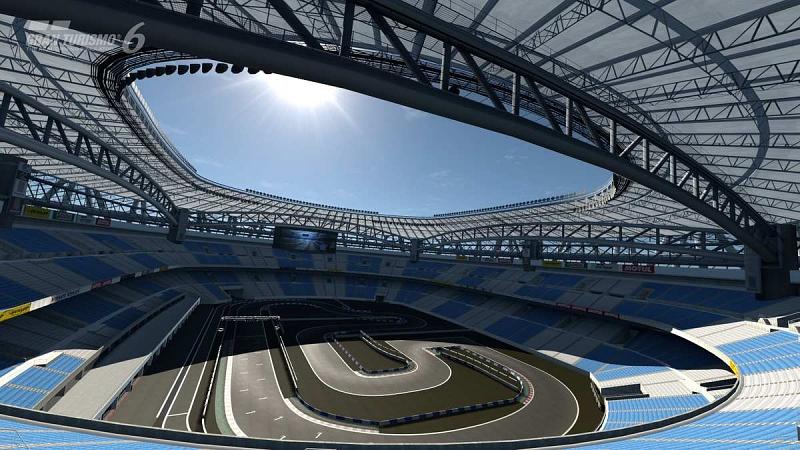 Die Arena von Gran Turismo 6.