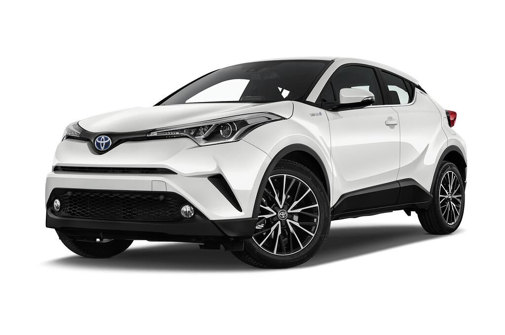 Toyota C-HR (Baujahr 2018) Team Deutschland 5 Türen seitlich vorne mit Felge