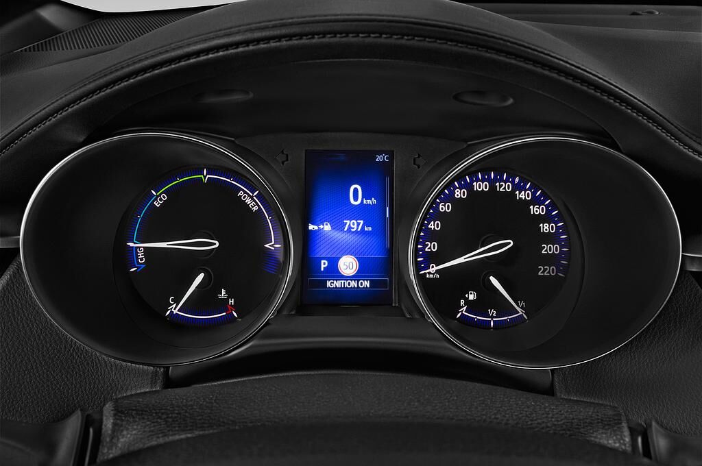 Toyota C-HR (Baujahr 2018) Team Deutschland 5 Türen Tacho und Fahrerinstrumente