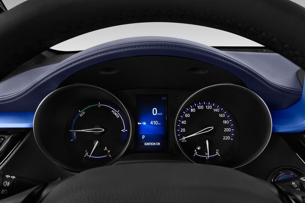 Toyota C-HR (Baujahr 2018) Selection 5 Türen Tacho und Fahrerinstrumente