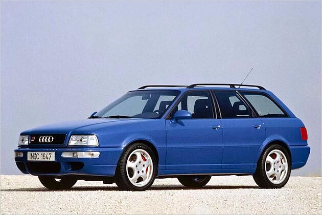 Längst eine Legende: Zwischen 1994 und 1996 entstanden exakt 2.908 Exemplare des 315 PS starken Audi Avant RS 2 mit Fünfzylinder-Turbo
