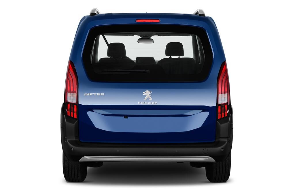 Peugeot Rifter (Baujahr 2019) Allure 5 Türen Heckansicht