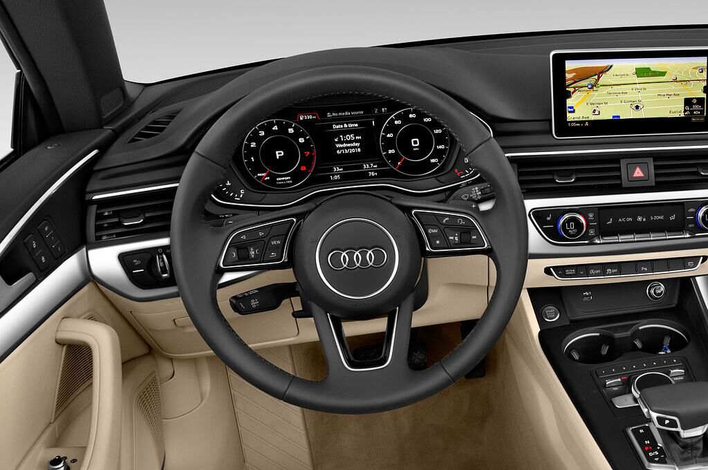 Audi A5 (Baujahr 2018) Design 2 Türen Lenkrad