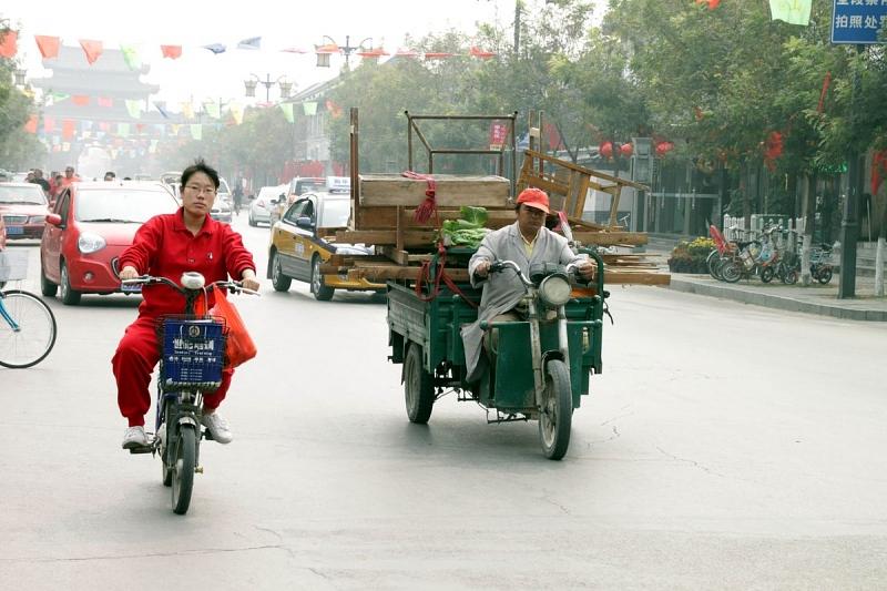 Mopeds wohin das Auge blickt