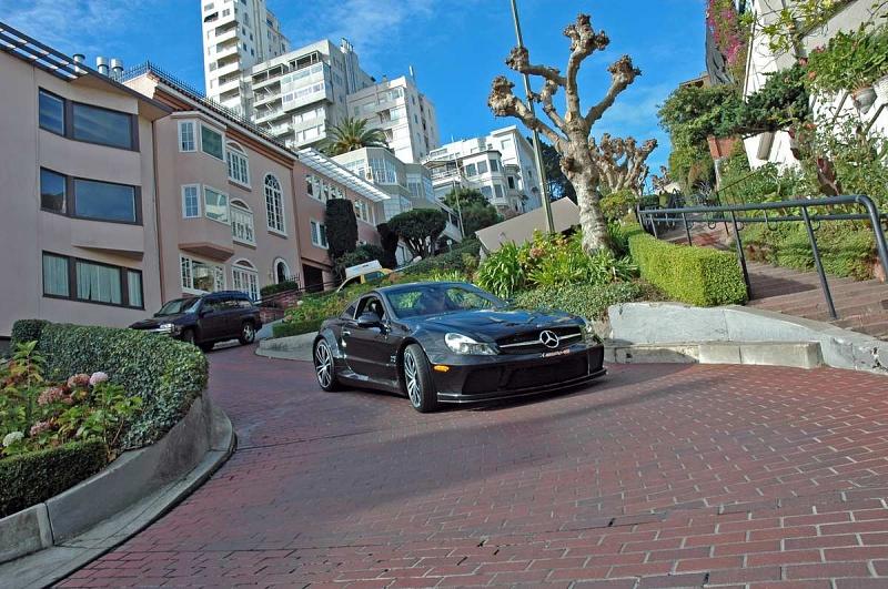 Die Lombard Street in San Francisco.