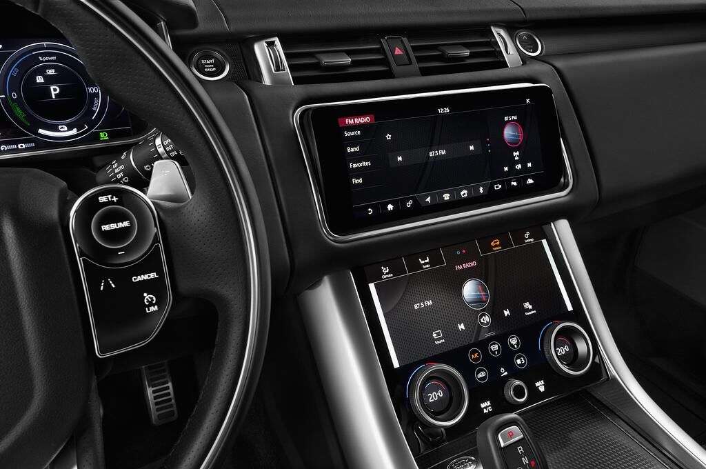 Land Rover Range Rover Sport (Baujahr 2018) HSE Dynamic 5 Türen Radio und Infotainmentsystem