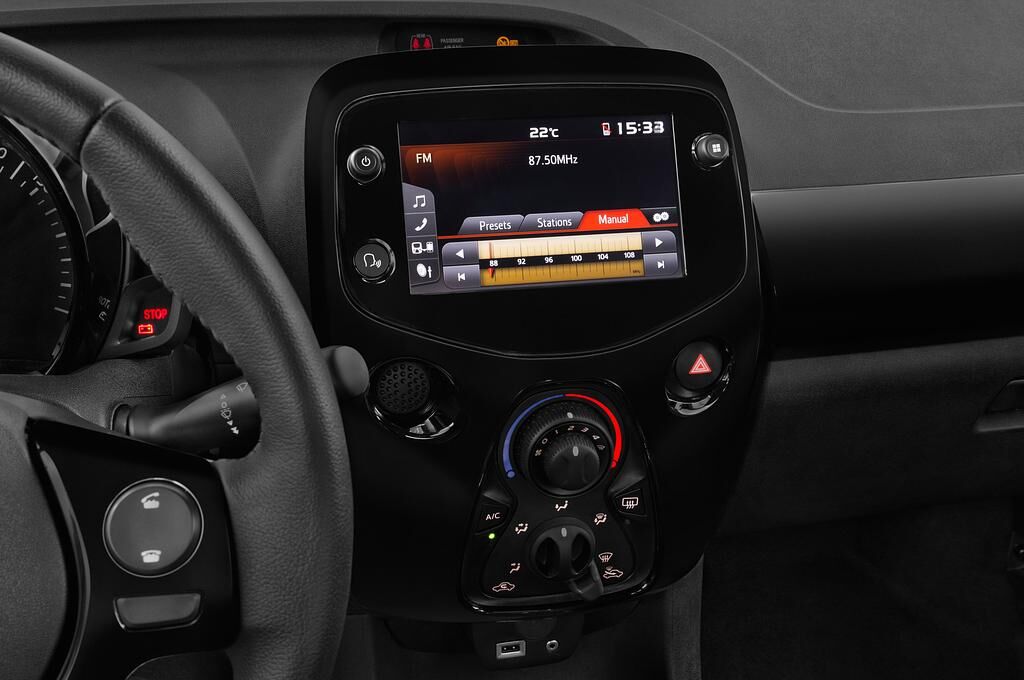 Citroen C1 (Baujahr 2018) Airscape Shine 5 Türen Temperatur und Klimaanlage