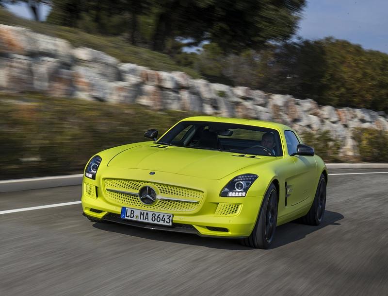 Mercedes SLS electric drive