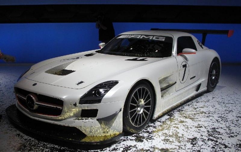 NYIAS 2010 Mercedes SLS GT3