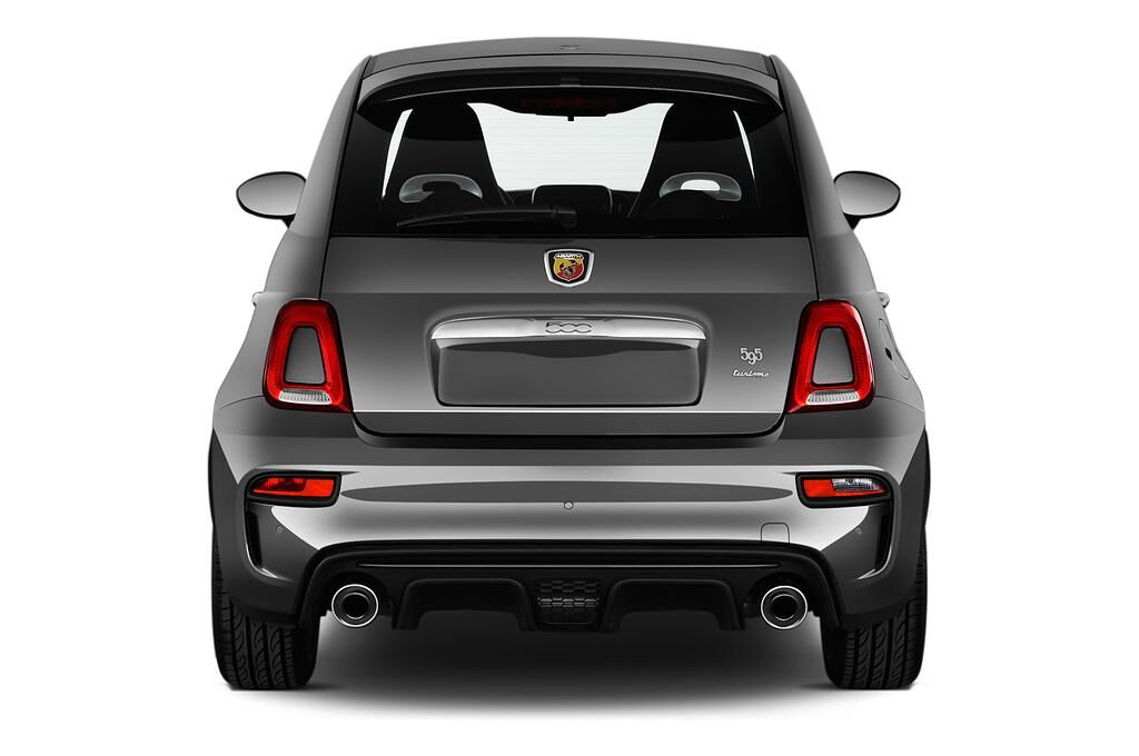 Abarth 595 (Baujahr 2018) Turismo 3 Türen Heckansicht