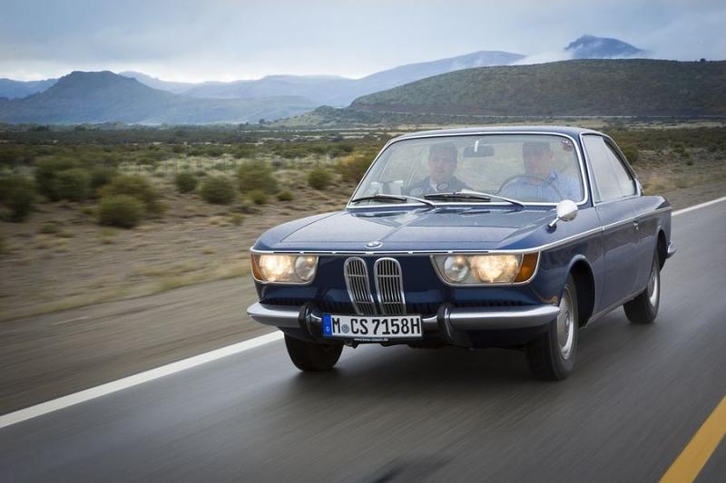 Der BMW 2000 CS lässt sich entspannt fahren