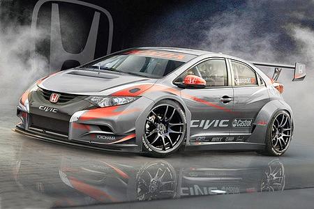 Erstes Foto vom Honda Civic WTCC 2014