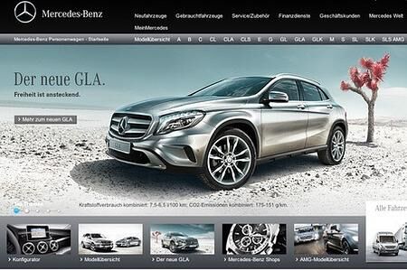 Mercedes-Benz Autos ab sofort im Internet zu kaufen