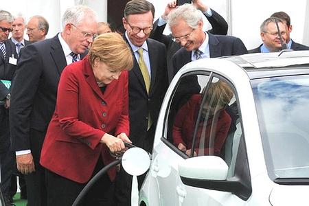 Angela Merkels Million E-Autos erreichbar