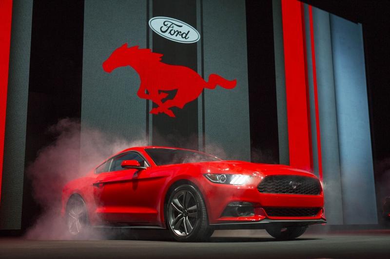 Ford Mustang auf der Veranstaltung Go Further