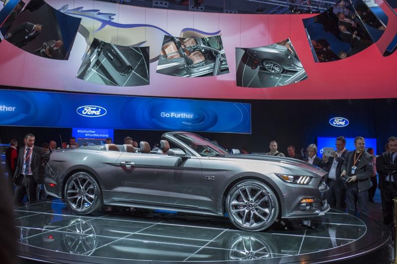 Ford Mustang auf der Veranstaltung Go Further