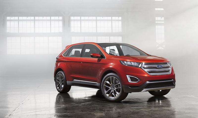 Ford Edge Concept auf der Veranstaltung Go Further