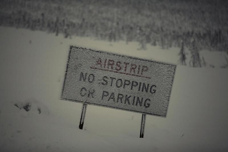 Vorsicht Landebahn - nicht parken