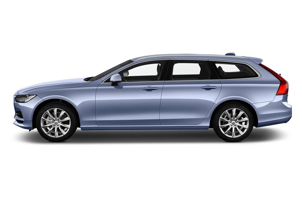 Volvo V90 (Baujahr 2019) Momentum 5 Türen Seitenansicht