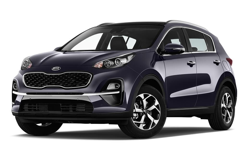 KIA Sportage (Baujahr 2019) Vision 5 Türen seitlich vorne mit Felge