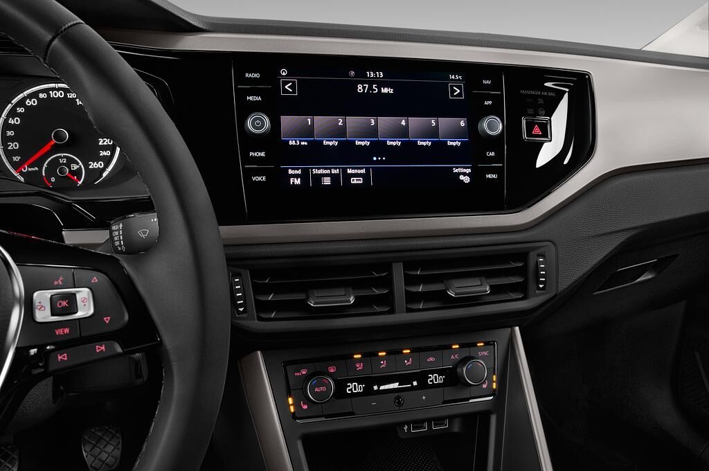 Volkswagen Polo (Baujahr 2018) Comfortline 5 Türen Radio und Infotainmentsystem