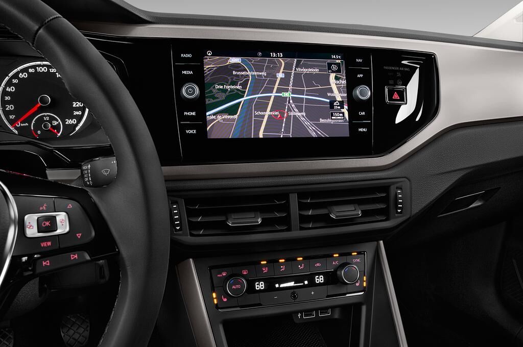 Volkswagen Polo (Baujahr 2018) Comfortline 5 Türen Temperatur und Klimaanlage