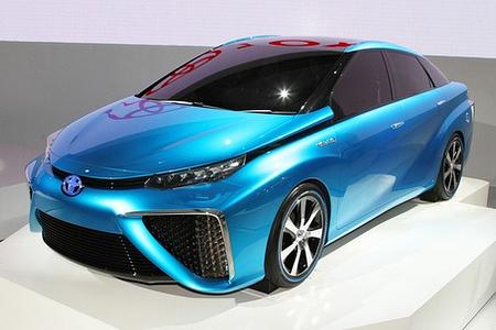 Toyota zeigt den serienreifen FCV auf der Electronics Show (CES) in Las Vegas