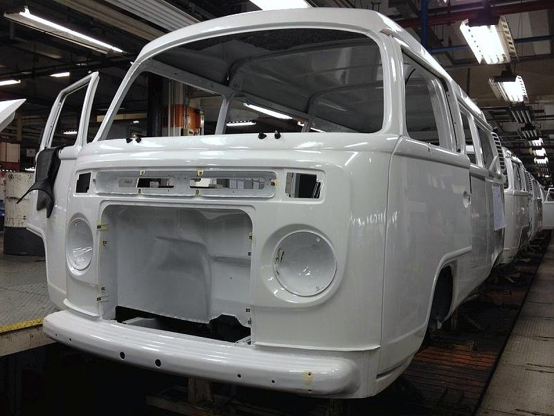 Produktion der letzten VW Kombi in Brasilien
