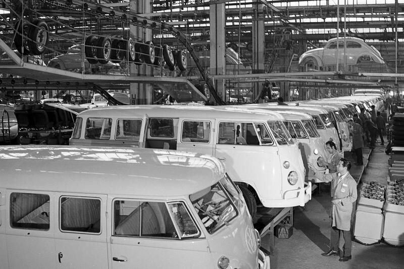 VW Bulli: Produktion