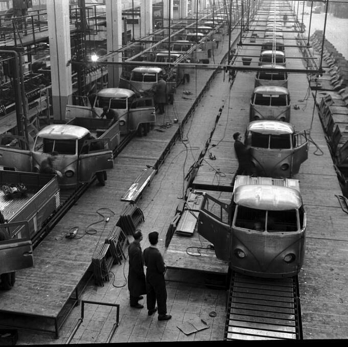 VW Bulli: Produktion