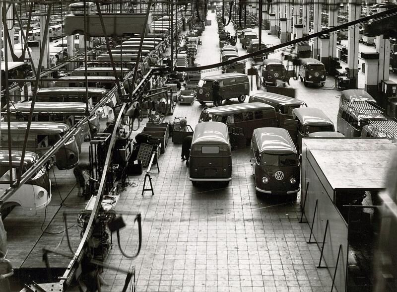 VW Bulli: Produktion