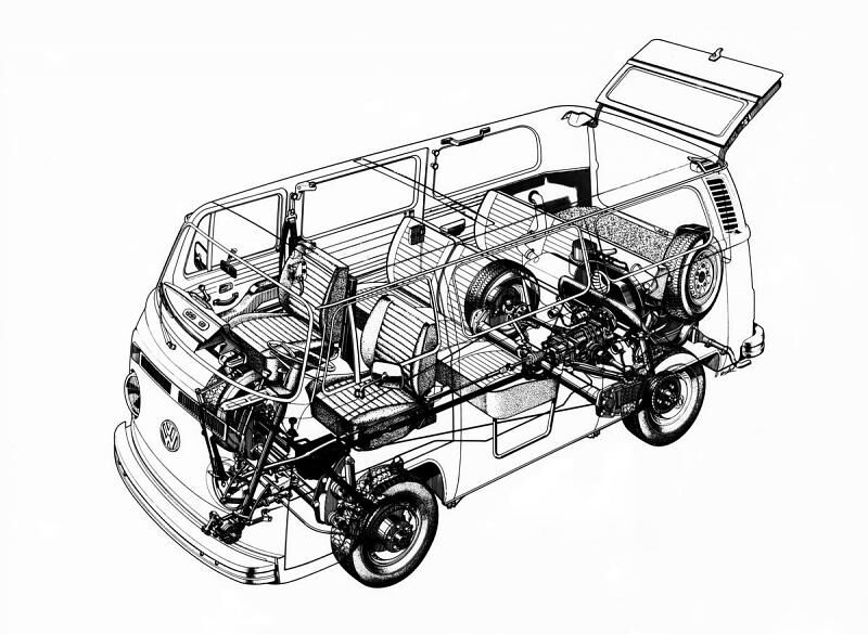 VW Bus T2 Syncro Prototyp