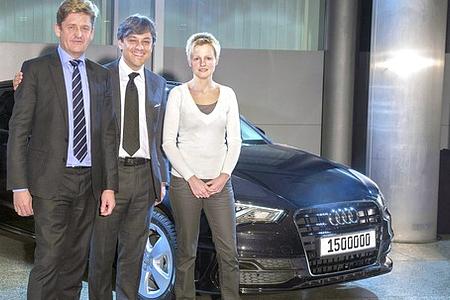 AUDI: Bereits mehr als 1,5 Millionen Automobile an Kunden übergeben