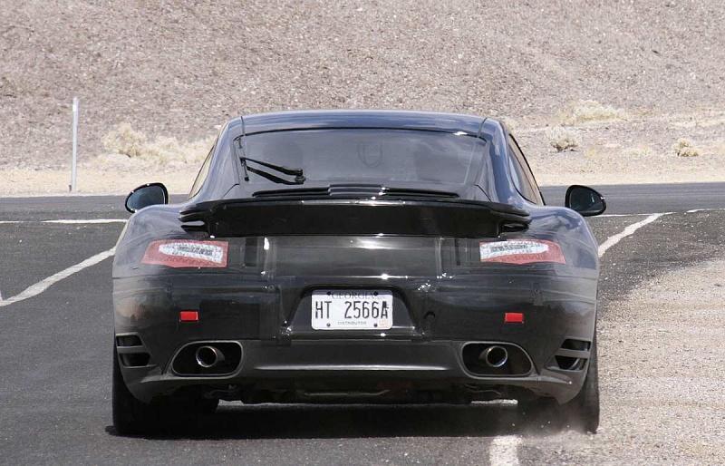 Der neue Porsche 911 Turbo - fotografiert im August 2012.