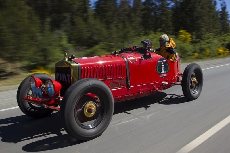 Der Fiat Baquet aus dem Jahr 1928 zieht viele Blicke auf sich