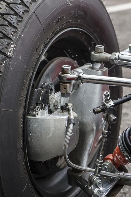 Die Radaufhängung im Detail