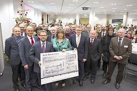 Audi-Belegschaft spendet zu Weihnachten Rekordsumme