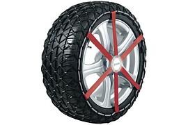 Neue Michelin Schneeketten sind aus Verbundstoff