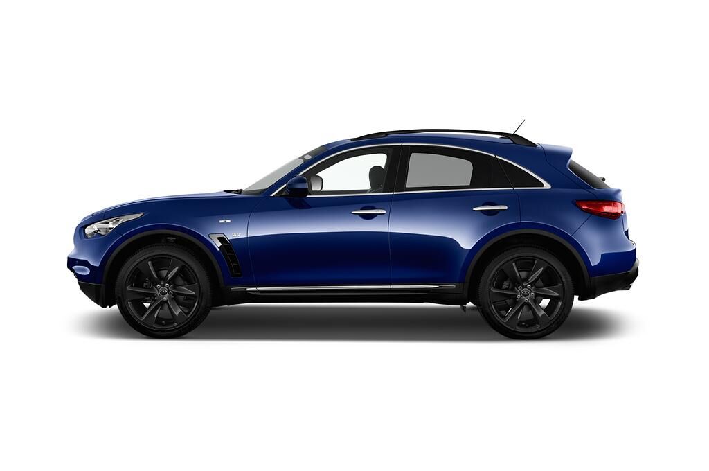 Infiniti QX70 (Baujahr 2018) S 5 Türen Seitenansicht