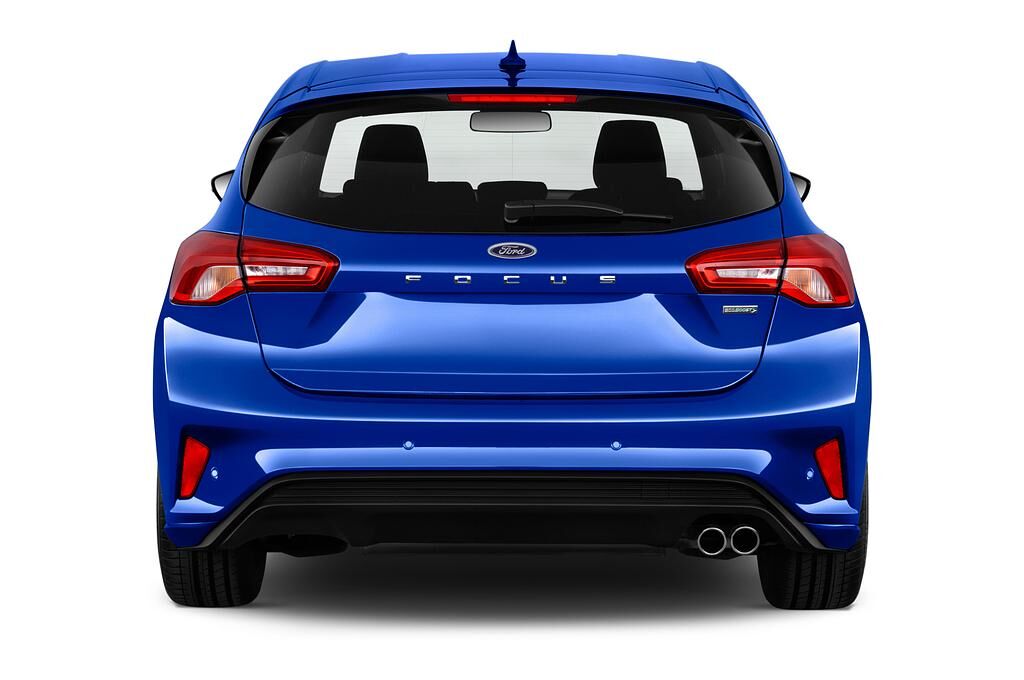 Ford Focus (Baujahr 2018) ST Line 5 Türen Heckansicht