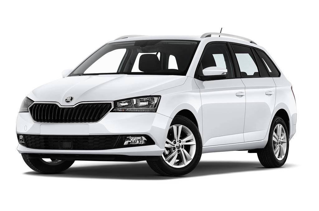 Skoda Fabia Combi (Baujahr 2019) Ambition 5 Türen seitlich vorne mit Felge