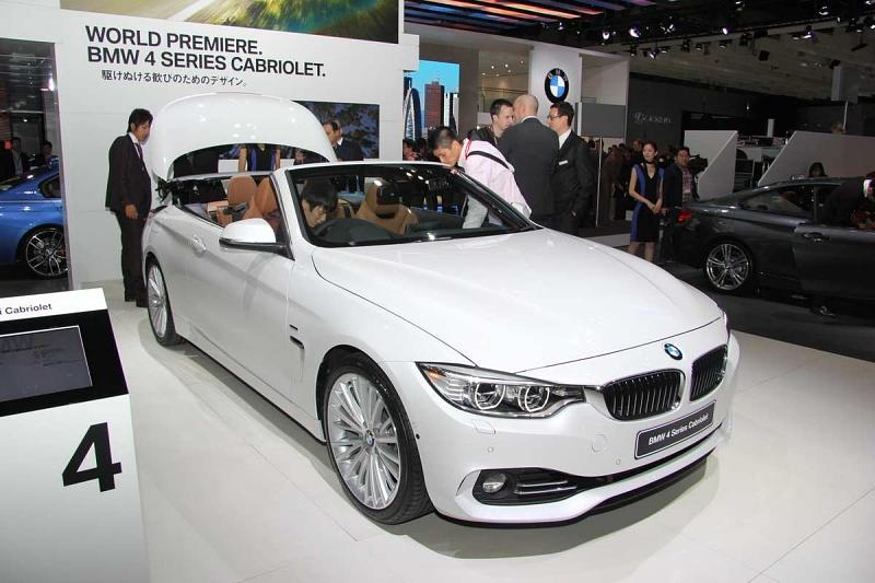 BMW 4er Cabrio auf der Tokio Motorshow 2013