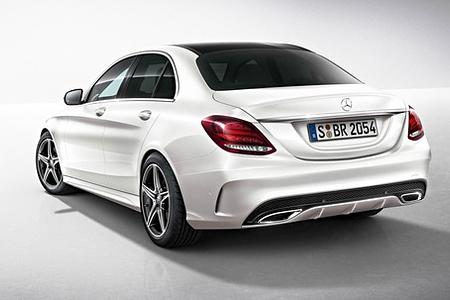 Detroit 2014: Erste Bilder der neuen AMG C-Klasse