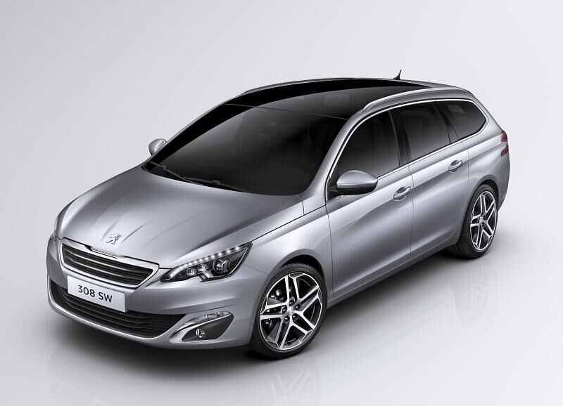 Der Peugeot 308 SW feiert seine Weltpremiere auf dem Genfer Salon 2014