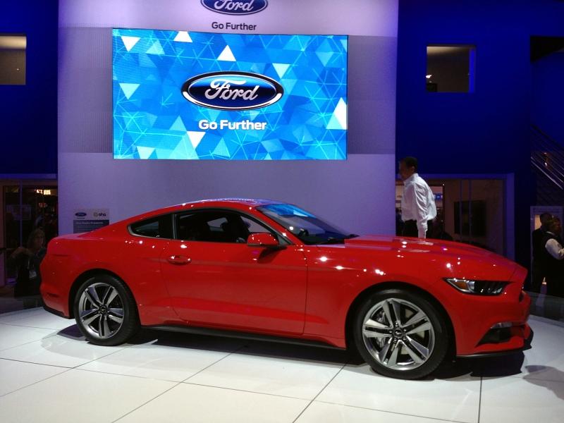 Ford Mustang 2015 auf der CES