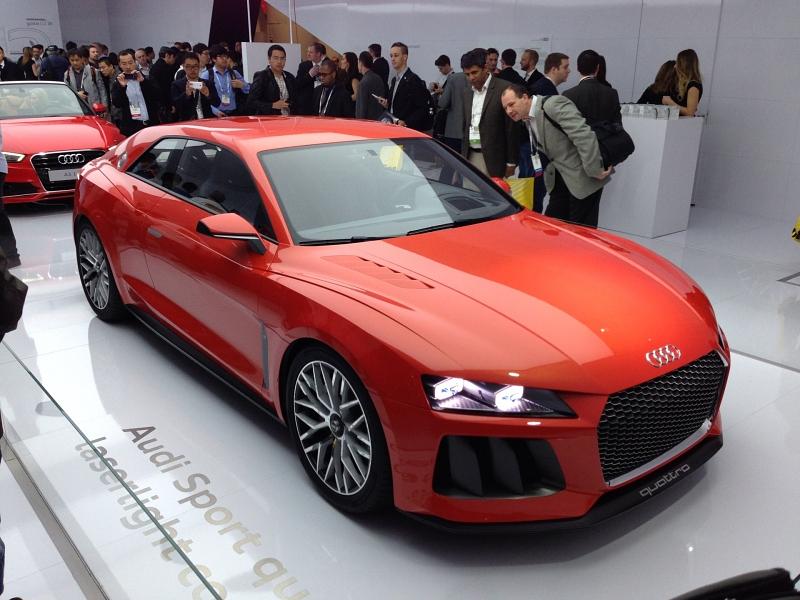 Audi Sport Quattro Concept auf der Consumer Electronic Show 2014 in Las Vegas