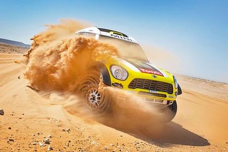 MINI auf den Dakar-Gesamtplätzen eins bis drei