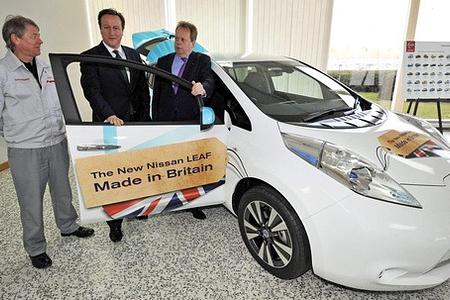 Das Kabinett von David Cameron will zukünftig elektrisch fahren