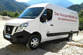 Nissan NV400 wird für 10.990 Euro zum Allrad-Transporter